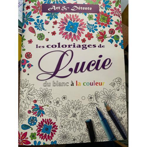 Les Coloriages De Lucie, Du Blanc À La Couleur on Productcaster.