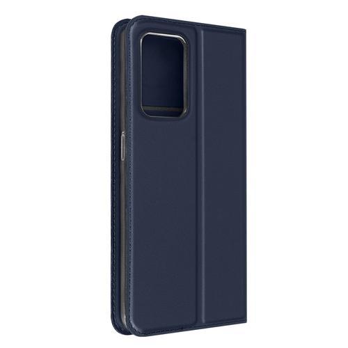 Housse Oppo Find X5 Lite Et Reno7 5g Porte-Carte Dux Ducis Bleu Nuit on Productcaster.