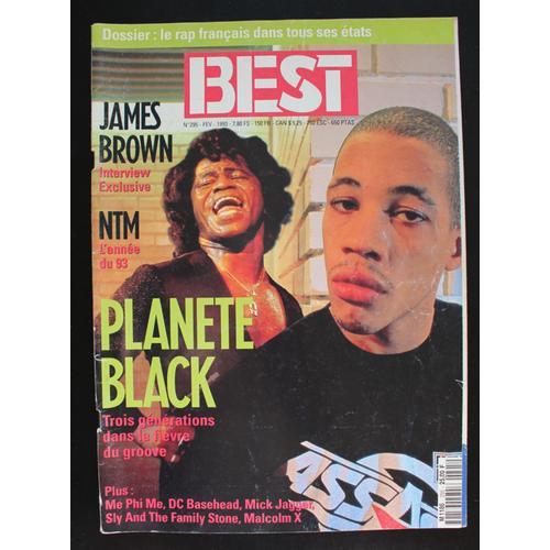 Best N° 295 Février 1993 James Brown Ntm on Productcaster.