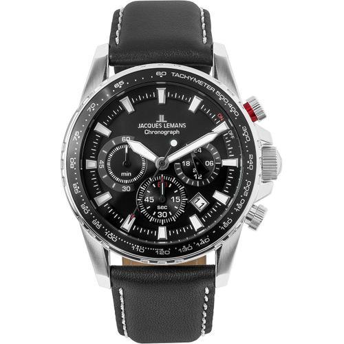 Mens Watch Jacques Lemans 1-2099a, Quartz, 42mm, 10atm on Productcaster.