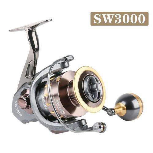 Moulinet De Pêche Grande Vitesse Sw2000-7000: 1 Avec Frein À Fricti... on Productcaster.