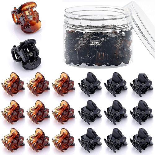 48 Pcs Small Mini Hair Claw Clips Hair Clamps For Women Girl's ... on Productcaster.