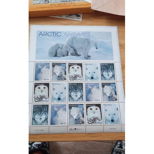 Planche De Timbres Usa Arctic Animals on Productcaster.