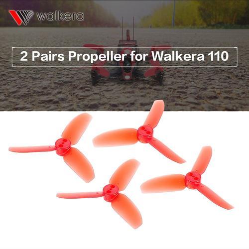 Hélices À 3 Pales Cw / Ccw Pour Walkera Rodeo 110 Fpv Racing Quadco... on Productcaster.