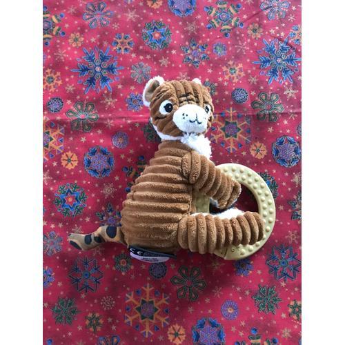 Doudou Peluche Anneau De Dentition Le Tigre Speculos (Reconditionné) on Productcaster.