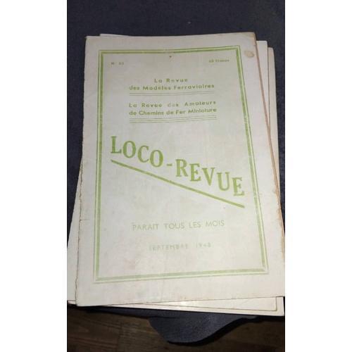 Loco Revue N 63 Septembre 1948 on Productcaster.