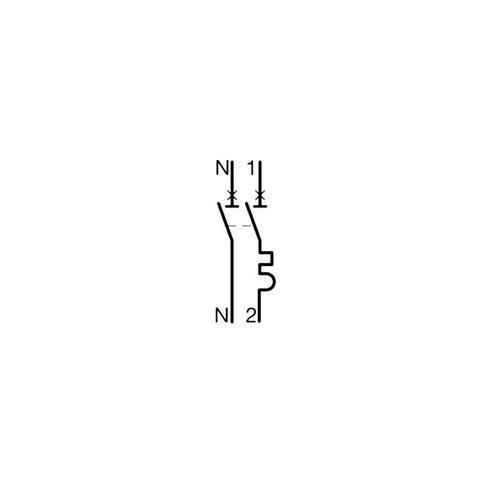 Hager MJT740 Disjoncteur 1P+N 40A courbe C 4,5-6kA on Productcaster.