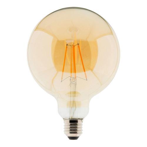 Ampoule Déco Filament Led Ambrée 7w E27 720lm 2500k - Globe on Productcaster.