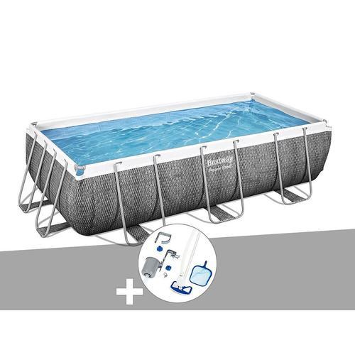 Kit piscine tubulaire rectangulaire Bestway Power Steel 4,04 x 2,01... on Productcaster.