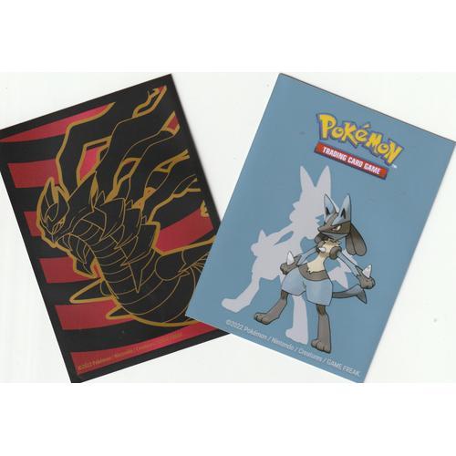 2 Proteges Cartes Pokemon - Sleeve - Giratina/Lucario on Productcaster.