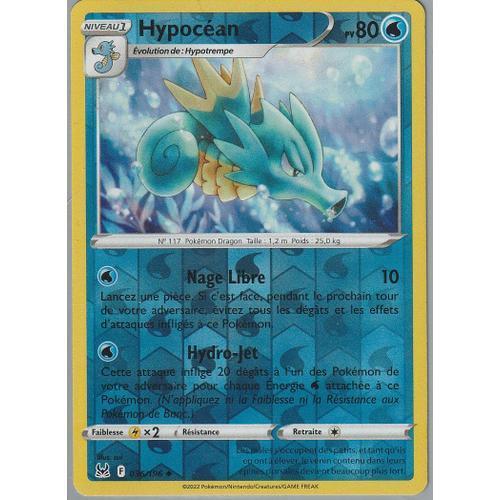 Carte Pokemon - Hypocean - 036/196 - Reverse - Eb11 Origine Perdue - on Productcaster.