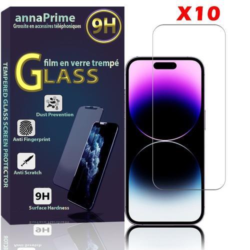 Lot / Pack De 10 Films Verre Trempé Pour Apple Iphone 14 Pro Max 6.... on Productcaster.