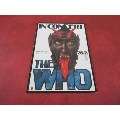 The Who / Carte Postale Officielle *Rare* (Collection Underground -... on Productcaster.