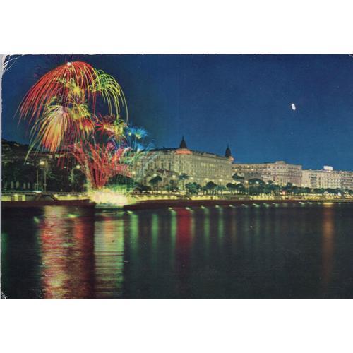 Carte Postale De Cannes (Alpes Maritimes) Feux D'artifice Sur La Cr... on Productcaster.