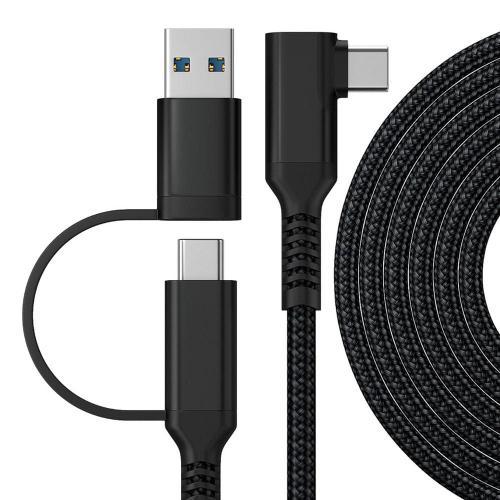 Câble De Données Usb-C Vr Quest/2 Type-C 3.0, 5m, Charge Rapide, Du... on Productcaster.