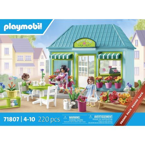 Playmobil 71807 - Boutique De Fleuriste Et Salon De Thé on Productcaster.