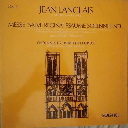 Jean Langlais - Jean Langlais A Notre Dame De Paris - Vinyle 33 To... on Productcaster.