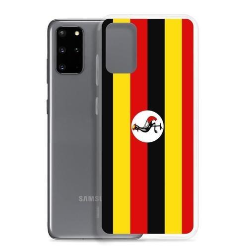 Coque Téléphone Drapeau De L'ouganda Samsung Galaxy S21 Ultra on Productcaster.