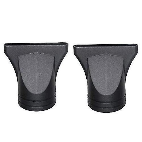 Pack Of 2 Black Professional Plastic Hair Dryer Diffuser, Dryer Noz... on Productcaster.