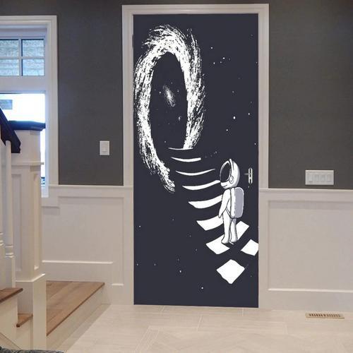 AstronsomDoor-Autocollants de papier peint pour la décoration intér... on Productcaster.