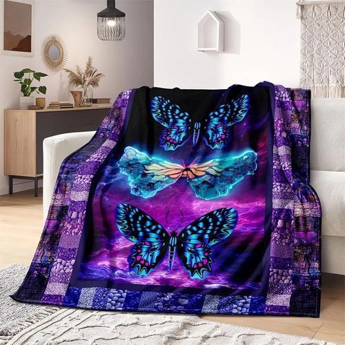 Couverture Papillon Super Douce En Microcarence",Couvre-Lit,Canapé,... on Productcaster.