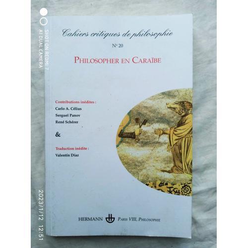 Cahiers Critiques De Philosophie N°20, Août 2018, Philosopher En Ca... on Productcaster.