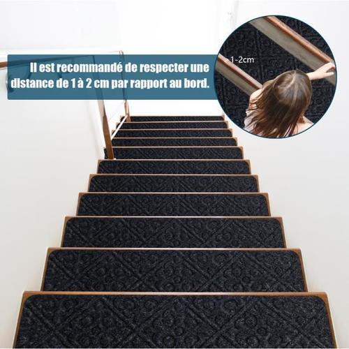 Costway 15 Pcs Marchettes D'escalier 20 X 76 Cm En Tissu Polyester,... on Productcaster.