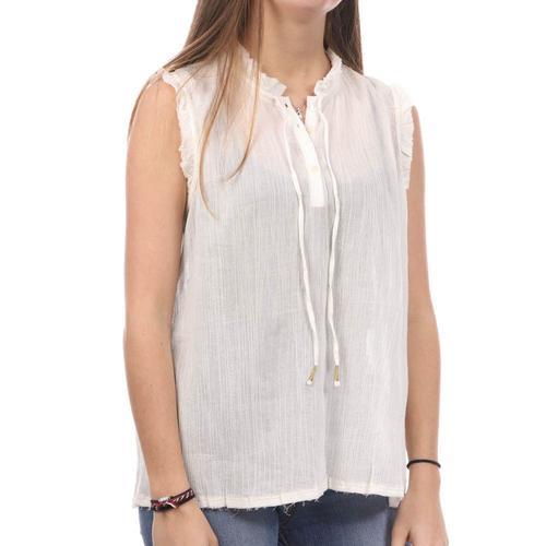 Blouse Blanche Femme Teddy Smith Alvina on Productcaster.