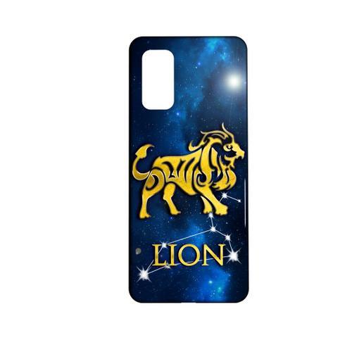 Coque Pour Oppo A94 5g Astrologie Signe Du Zodiaque Lion 05 on Productcaster.