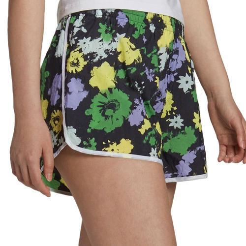 Short Noir À Fleurs Femme Adidas Floral on Productcaster.