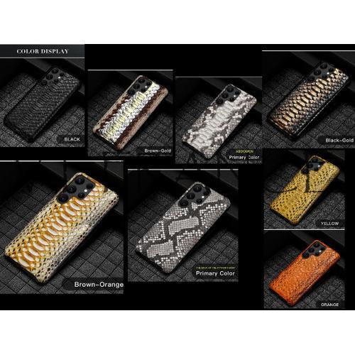 Coque Pour Samsung Serpent Python Veritable, Couleur: Au Choix, Sma... on Productcaster.