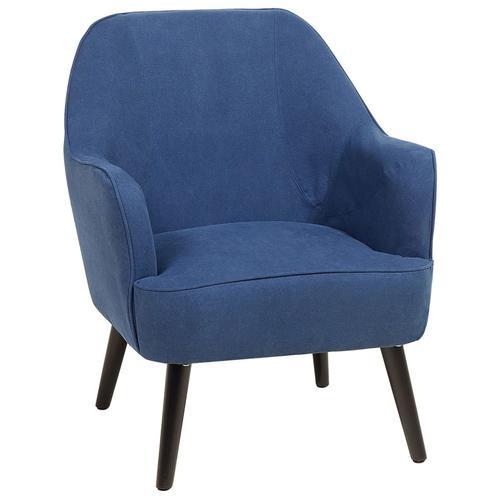 Fauteuil Bleu Marine Loken on Productcaster.