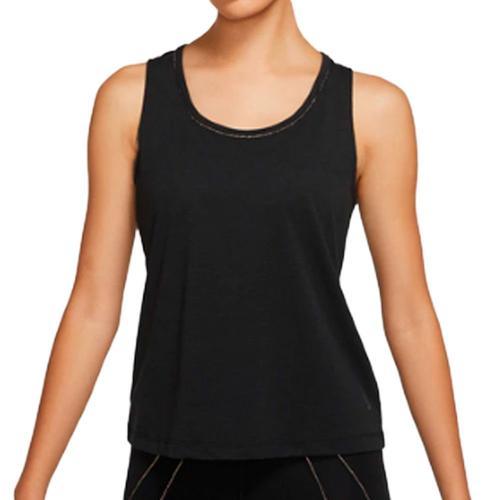 Débardeur Noir Femme Nike Tank Lurex on Productcaster.