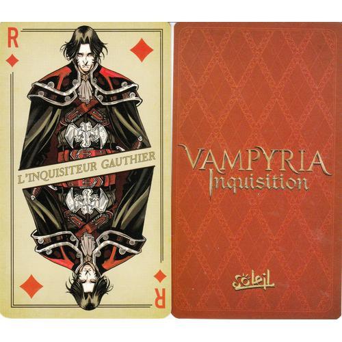 Marque Page " Vampyria Inquisition : L'inquisiteur Gauthier ", Sole... on Productcaster.