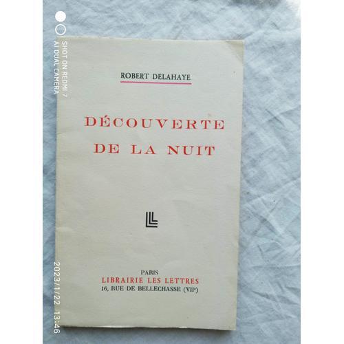 Robert Delahaye, Découverte De La Nuit, Librairie Les Lettres, Pari... on Productcaster.