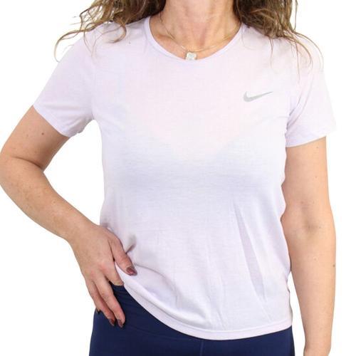 T-Shirt Mauve Femme Nike Run Division on Productcaster.