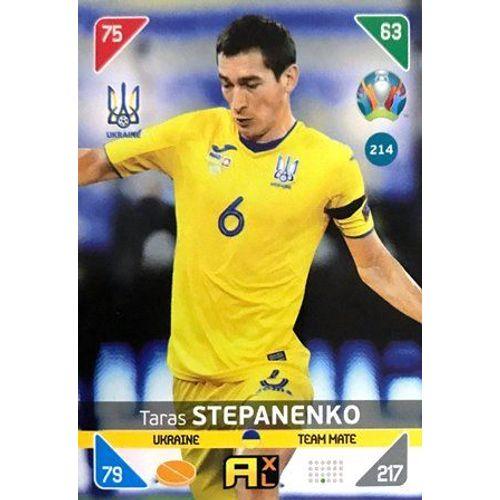 214 Taras Stepanenko - Ukraine - Panini Euro 2020 Kick Off Adrenaly... on Productcaster.