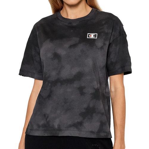 T-Shirt Noir Femme Champion 114761 on Productcaster.