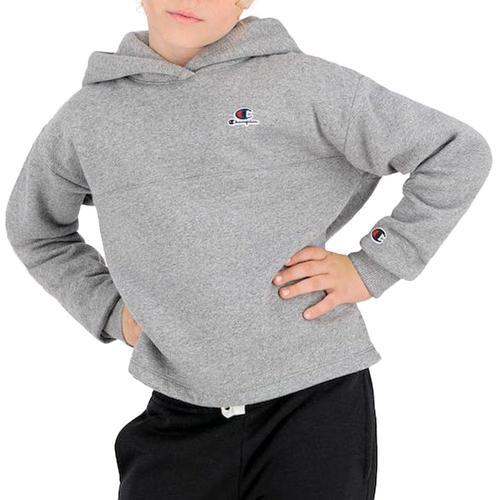 Sweat À Capuche Gris Fille Champion 404226 on Productcaster.