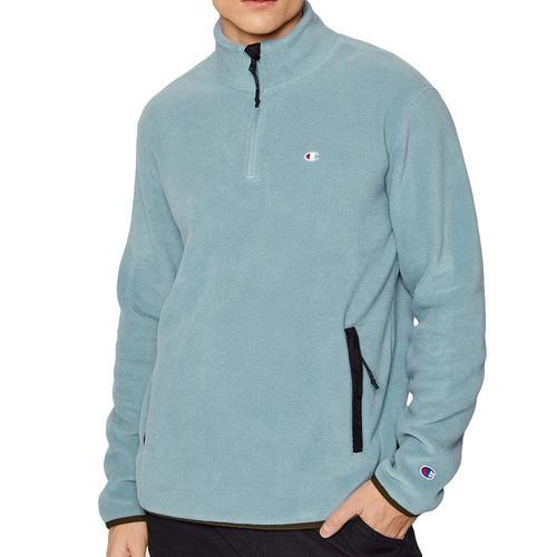 Sweat Polaire Bleu Homme Champion 215107 on Productcaster.