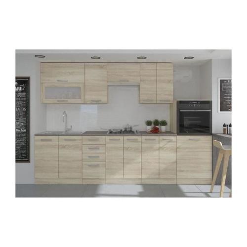 Lassen Cuisine Complete L 300 Cm Avec Demi-Colonne Four Et Hotte - ... on Productcaster.