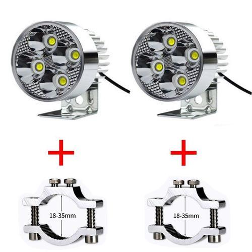 Rétroviseur Led Pour Motocyclette 12w, Phare De Motocyclette, Phare... on Productcaster.