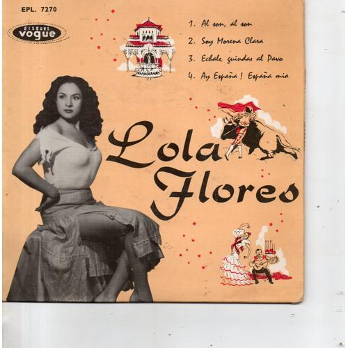 Lola Flores "Al Son, Al Son" Vinyle 45 T 17 Cm - Ep - Disques Vogue... on Productcaster.