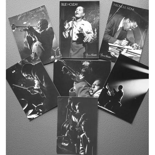 Lot De 7 Cartes Postales Vintage Jazz Noir & Blanc on Productcaster.