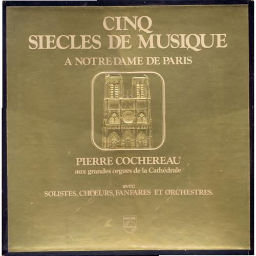 Coffret 5 Vinyl 33 Tours Cinq Siècles De Musique À Notre-Dame De P... on Productcaster.