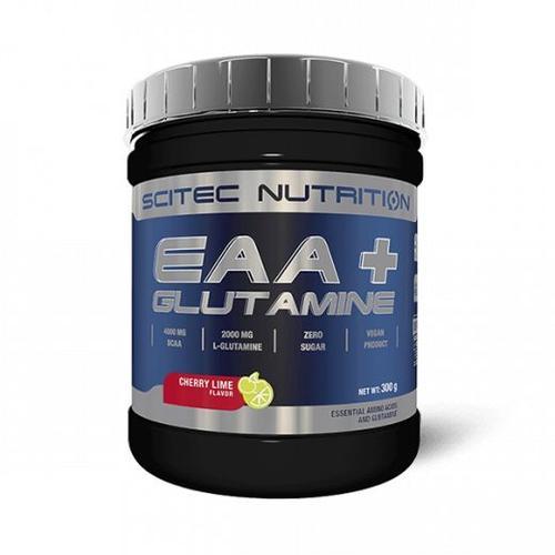 Eaa + Glutamine (300g)|Cherry Lime| Eaa|Scitec Nutrition on Productcaster.