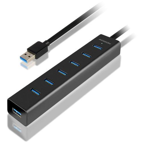 Axagon Compatible Hue-sa7bp Usb-a-hub, 7x Usb 3.0, 1x Micro-usb - 400 on Productcaster.