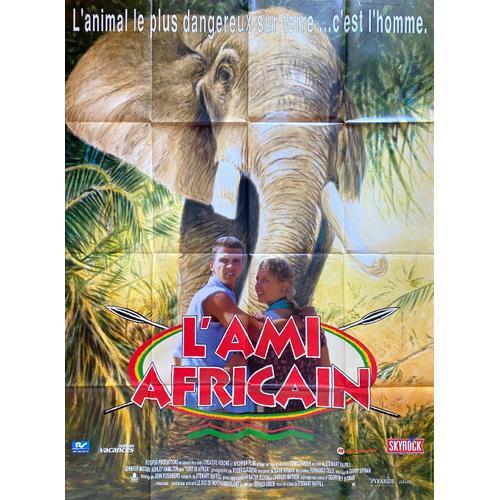 L'ami Africain - Affiche Originale De Cinéma - Format 120x160 Cm - ... on Productcaster.