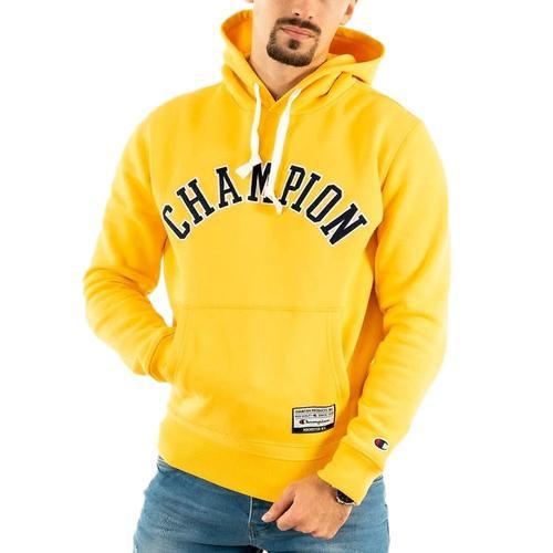 Sweat À Capuche Jaune Homme Champion 216569 on Productcaster.