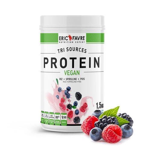 Protéines Végétales Tri-Source, Protein Vegan, Triple Berry ( Fruit... on Productcaster.